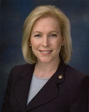 Official portrait of Kirsten Gillibrand