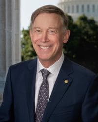 Official portrait of John Hickenlooper