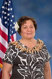 Official portrait of Aumua Radewagen