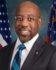 Official portrait of Raphael Warnock