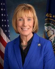 Official portrait of Margaret Hassan