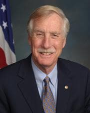 Official portrait of Angus King